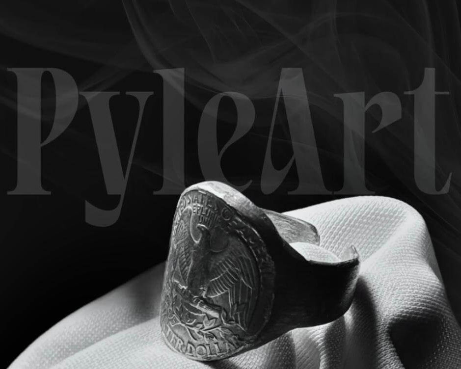 Logo pyleart avec bague