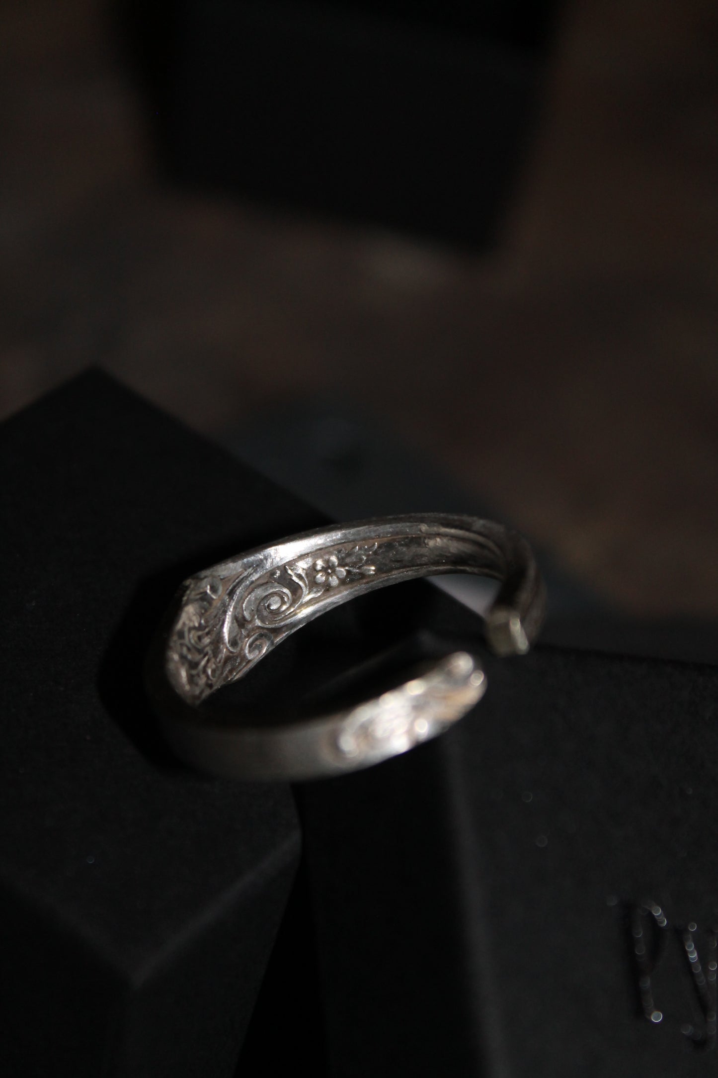 Bague "Profondeur"｜Plaqué Argent