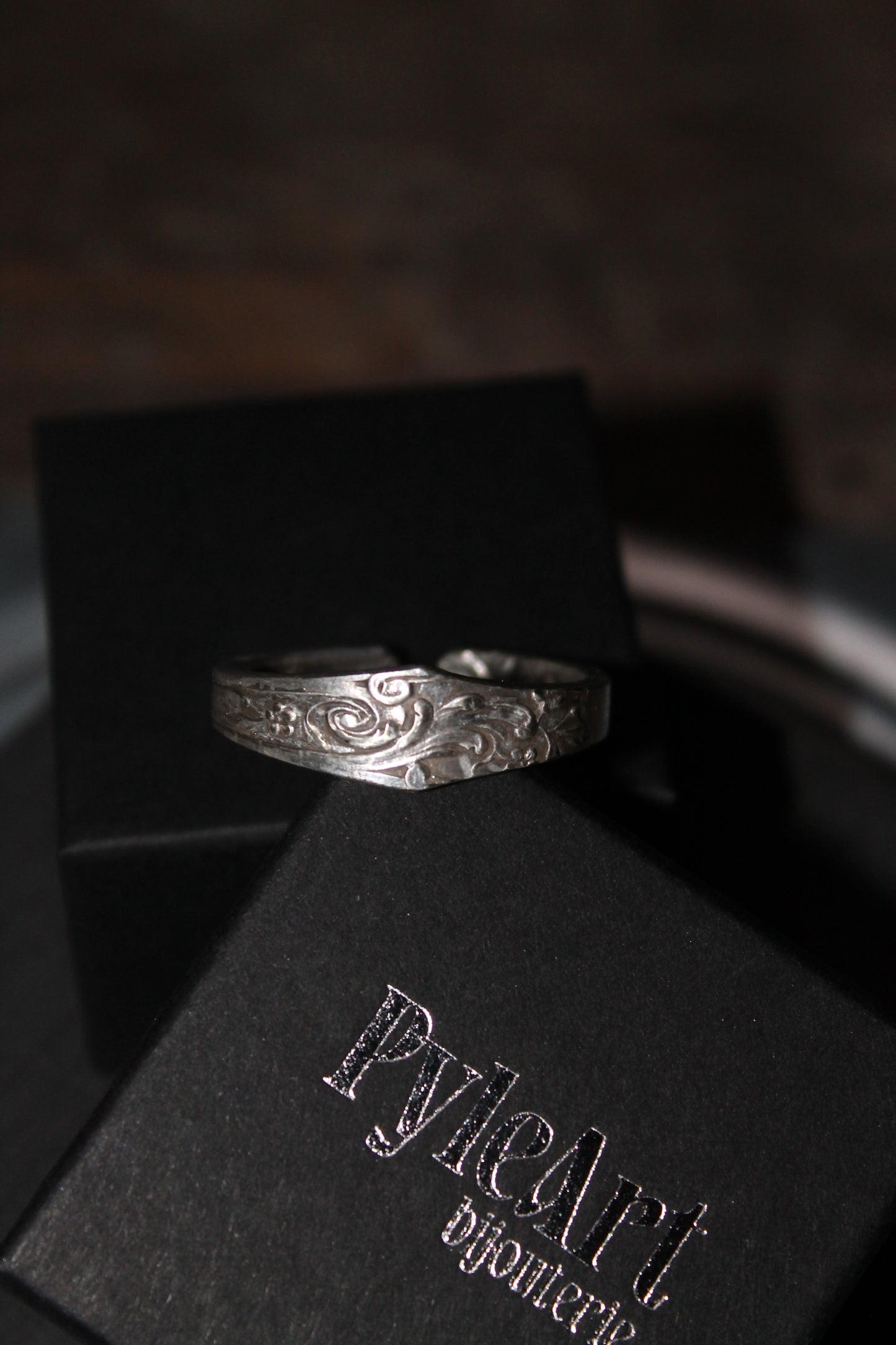 Bague "Profondeur"｜Plaqué Argent